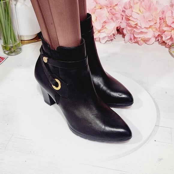 Anne Klein Chelsey Zippered Booties Sz sz 6.5M - Picture 5 of 12